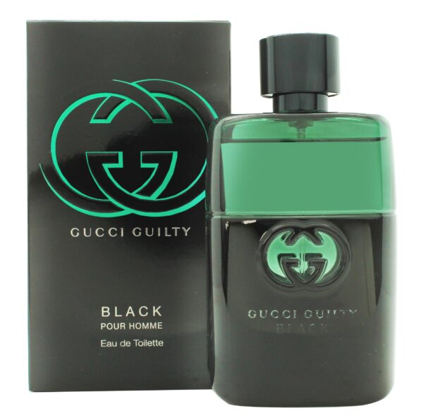 Gucci Guilty Black Pour Homme Eau de Toilette 50ml Spray - PerfumeCo.