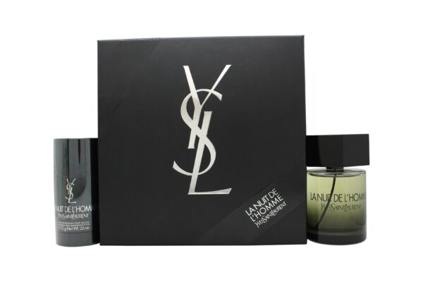 Yves Saint Laurent La Nuit de L'Homme Gift Set 100ml EDT + 75g Deodorant Stick - PerfumeCo.